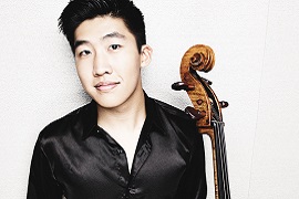 Photo of Bryan Cheng with Cello
